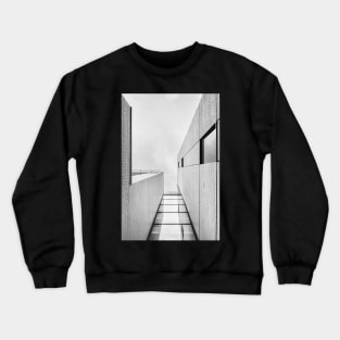 Symmetric glass facade V1.02 Photography Crewneck Sweatshirt